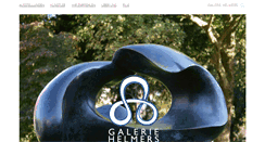 Desktop Screenshot of galeriehelmers.com